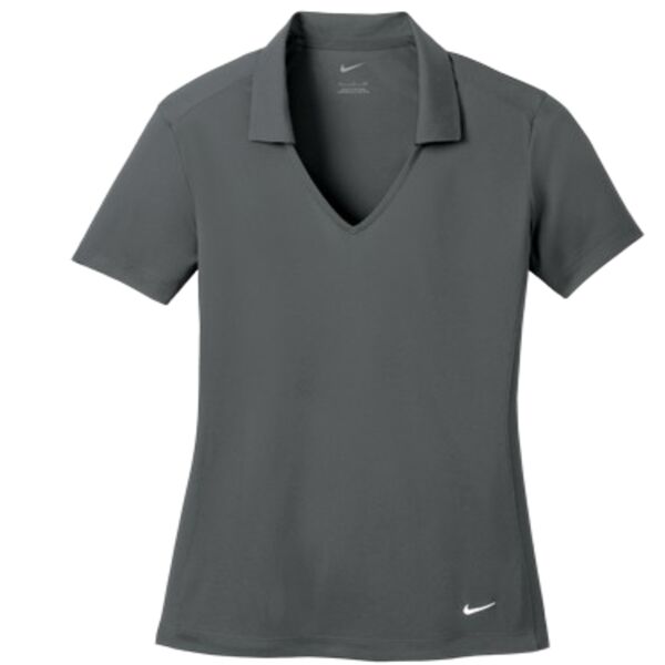 Nike Ladies Dri-FIT Vertical Mesh Polo Thumbnail